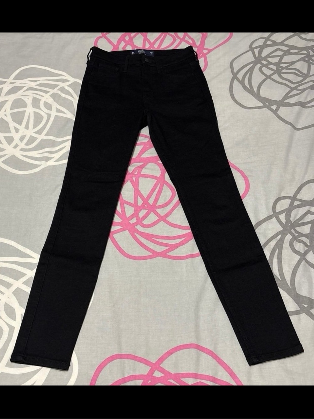 Hollister High-Rise Black Skinny Jeans